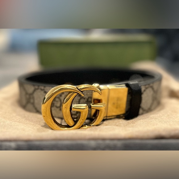 Gucci GG Marmont Reversible Belt - Picture 2 of 14